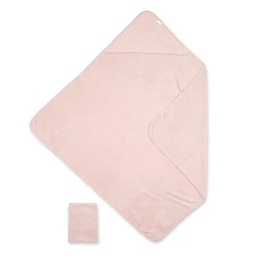 [5420010713182] Cape de bain - Bemini - 90x90cm Blush TERRY