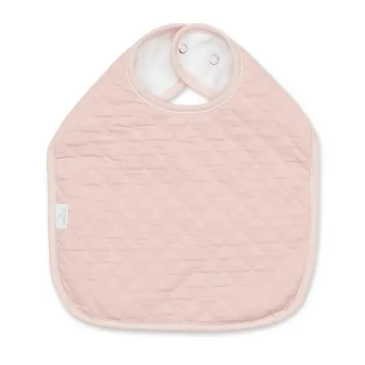 [5420010713175] Bavoir waterproof - Bemini -  Blush PADY QUILTED JERSEY