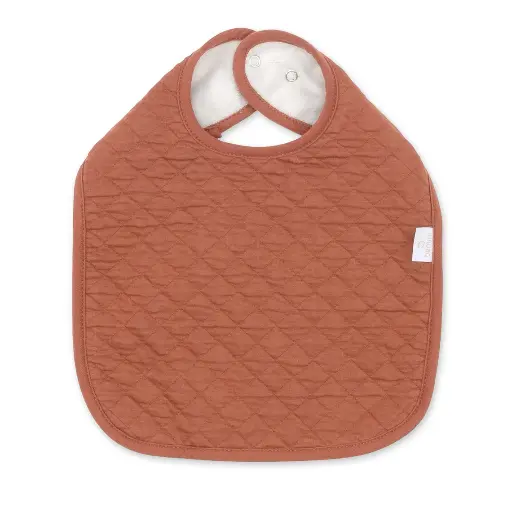 [5420010712130] Bavoir waterproof - Bemini - Brick PADY QUILTED JERSEY