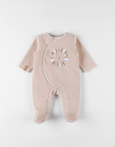 [5414220189554] Pyjama en velours - noukie's - Côtelé, lion 3 mois     
