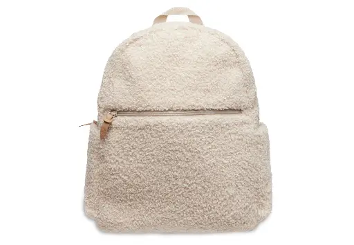 [8717329369832] Sac à langer / Sac à Dos Boucle - Jollein - Naturel