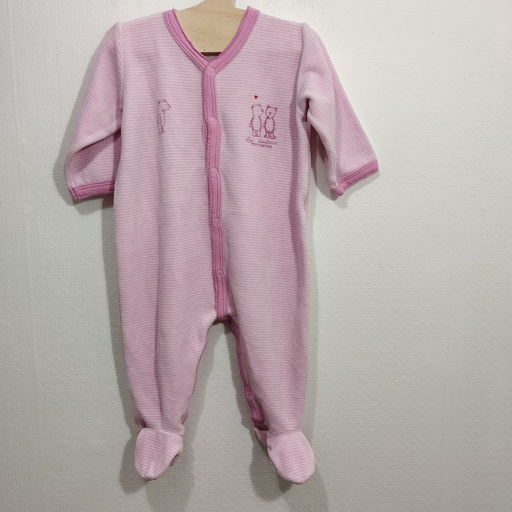 [V02766] Pyjama - Petit bateau  - 6 mois  