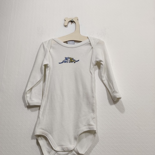 [V02805] Body - petit bateau - 6 mois    