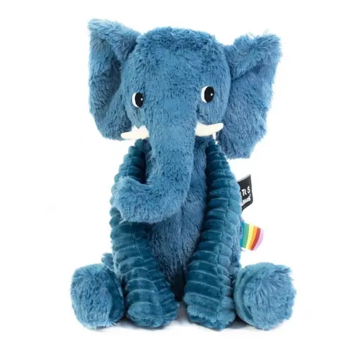 [4897018366770] Peluche - Déglingos - Eléphant Dimoitou bleu