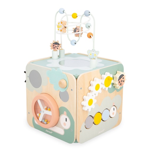[3700217340605] maxi cube multi activités - janod 