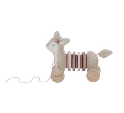 [8713291773578] Animal à tirer - Little Dutch - Cerf
