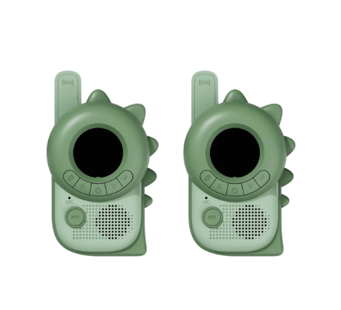 [4895250601154] Zoo Talkie Walkie - The zoofamily - Duo Dino Vert