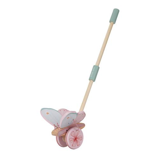 [8713291773431] Bâton de poussoir papillon - Little Dutch - Fairy Garden