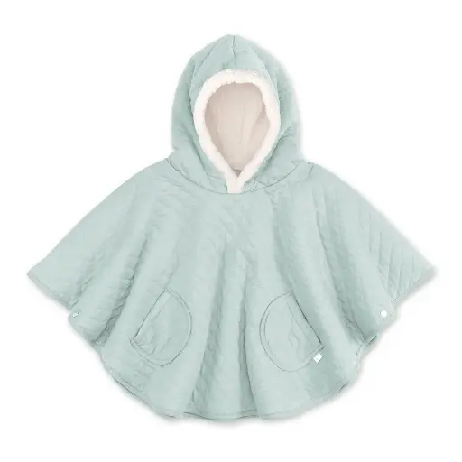 [5420010716039] Poncho de voyage -Bemini -9-36m Lunar Pady quilted + teddy