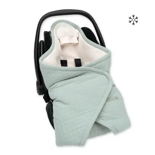 [5420010716015] Nid d'ange BISIDE -  0-12m Lunar Pady quilted + teddy