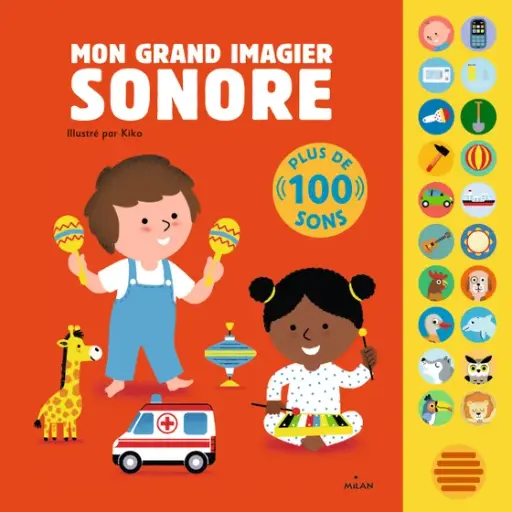 [9782408006846] Imagier sonore - Milan - Mon grand imagier sonore