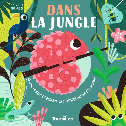 [9791027610600] Livre d’éveil animé - Toubillon - Dans la jungle