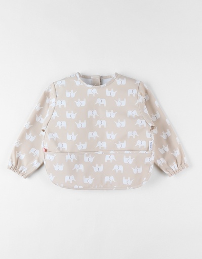 [5414220203236] Tablier à manches - Noukie's - Eléphants 