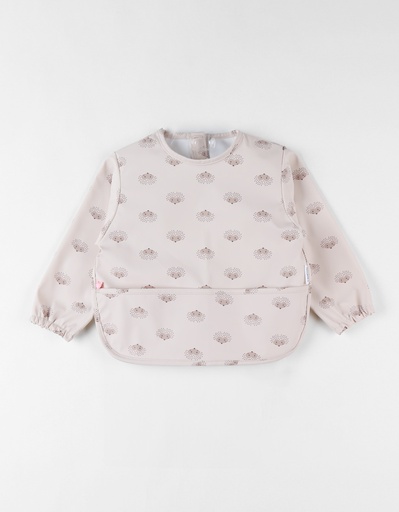 [5414220203250] Tablier à manches - Noukie's - hérisson - rose pâle