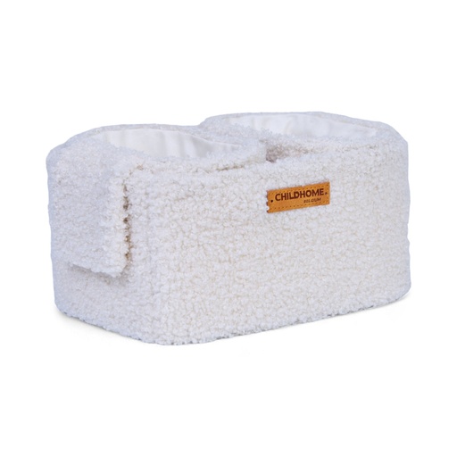 [5420007168803] Lot de 3 boîtes de rangements - Childhome - Teddy Ecru 