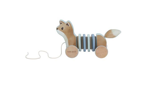 [8713291772571] Animal à tirer - Little Dutch - Renard