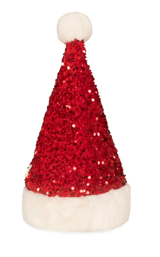 [5056288617336] Chapeau de Père Noël - Rockahula - Velour à sequins