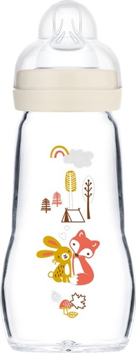 [4042894592526] Biberon - MAM - Feel Good en verre mat 