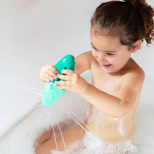 [5425031173854] Jouet de bain - Quut - Squeezi Croco