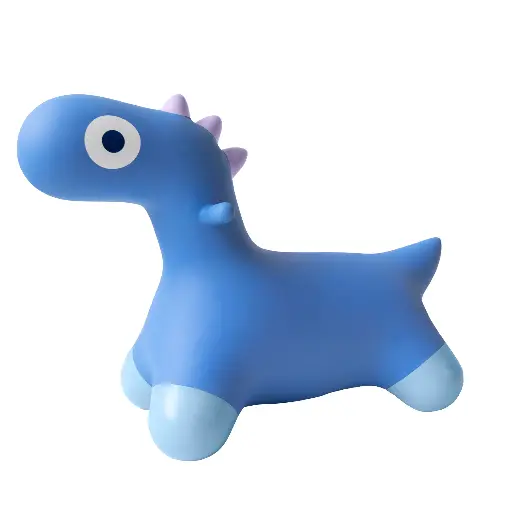 [5425031174080] Ballon rebondissant - Quut - HOPPI Dino Bleu Cosmique
