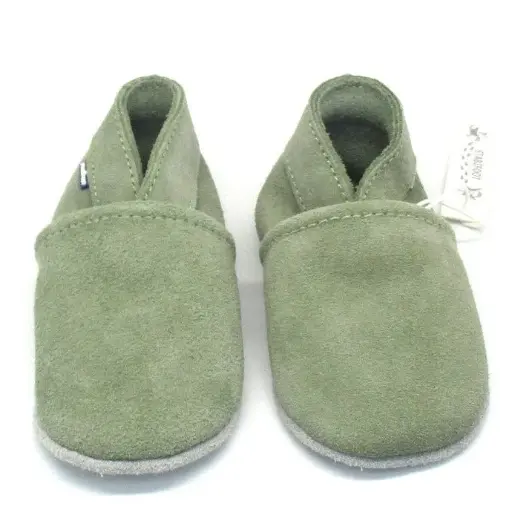 [5430004107170] Chaussons en cuir - Stabifoot  - Babysoft Végétarien 6/12 mois 