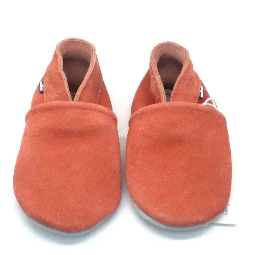 [5430004107385] Chaussons en cuir - Stabifoot  - Corail doux 12/18 mois   