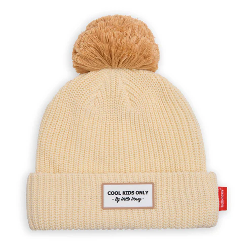 [3760407010473] Bonnet Color Block - Hello hossy - Sandy - 9/18 mois