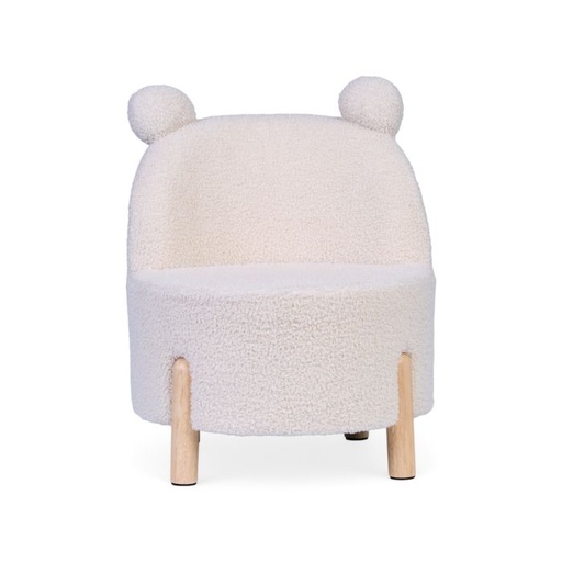 [5420007168810] Chaise Pour Enfants - Childhome - Teddy Ecru Naturel