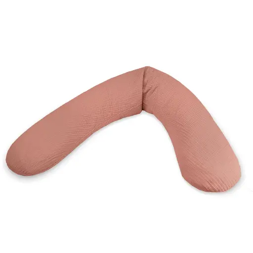 [4260772032128] Coussin d'allaitement - Theraline - Original Terra Cotta Mousseline 