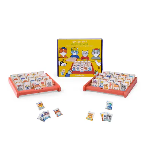 [3575676833636] Jeu de société  - Moulin Roty - Les Loufoques Qui es-tu?