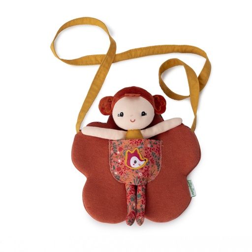 [5414834835755] Poupée - Lilliputiens - Adèle avec sac fleur