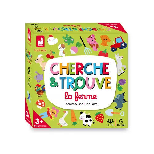 [3700217324544] Cherche Et Trouve - Janod - La Ferme