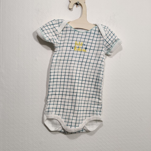[V03084] Body - Petit bateau - 3 mois  