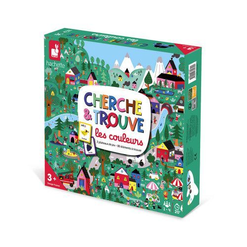 [3700217324391] Jeu Cherche Et Trouve - Janod - Les Couleurs