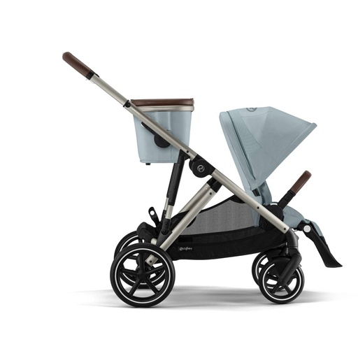 Poussette - Cybex - Gazelle S Sky Blue (Taupe Frame)