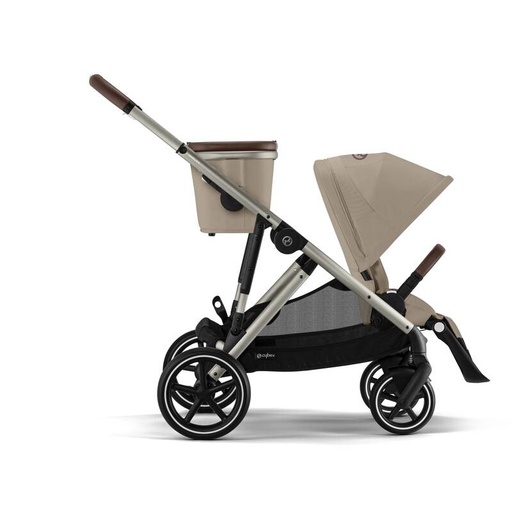 Poussette - Cybex - Gazelle S Almond Beige (Taupe Frame)
