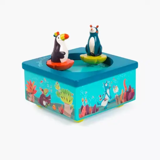 [3575676681053] Boite à musique - Moulin Roty - Dans la jungle