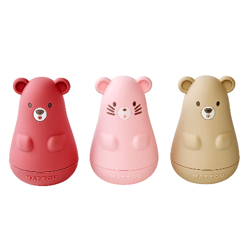 [5414673875639] Jouet de bain - Nattou - Silicone  ( mélange rose )