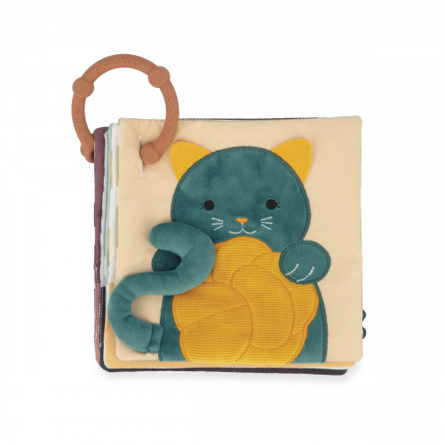 [9782959292231] Livre d'éveil - Kaloo - Cartes chats sensoriel 