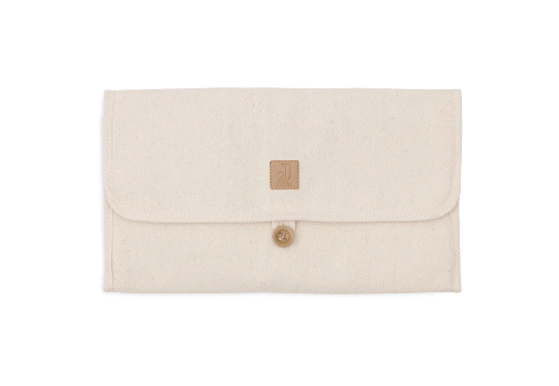 [8717329380875] Tapis à langer - Jollein - Nomade avec des poches (Twill natural )
