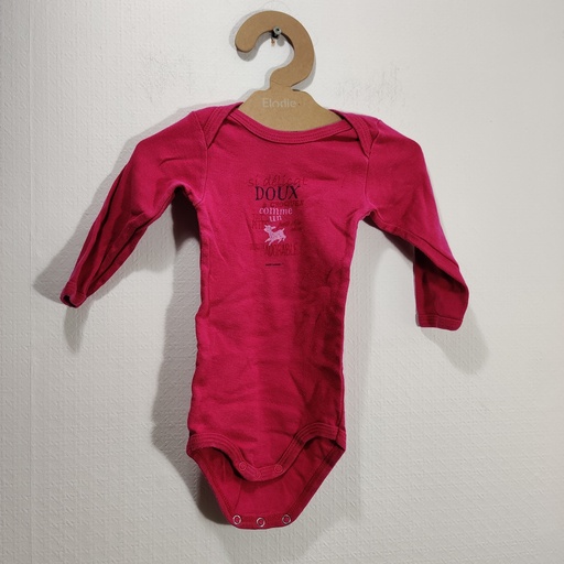 [V03199] Body - Petit bateau - 6 mois 