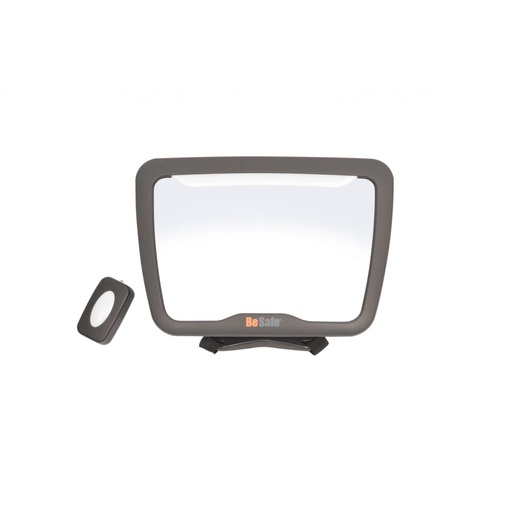 [7072754004590] Miroir de sécurité pour voiture - Besafe - XXL avec éclairage