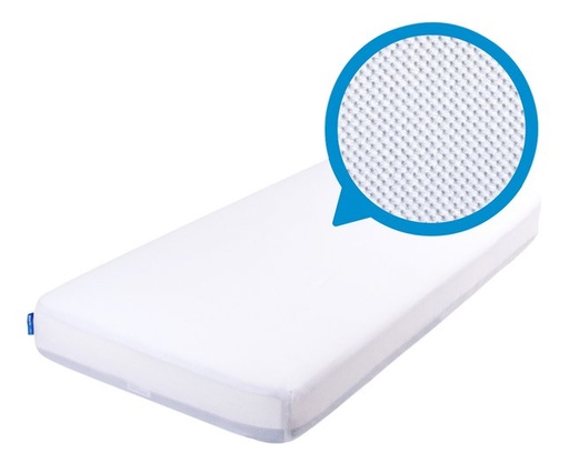 [5413421813961] Drap-housse - AeroSleep - Pour lit Evolution Premium blanc Lg 60 x L 120 cm
