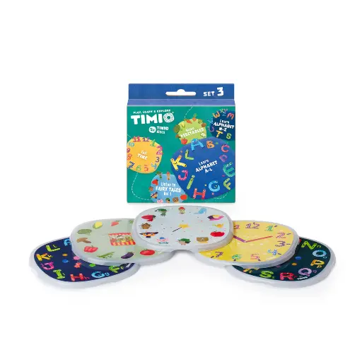 [8720726557047] Jeu de disques pour Lecteur interactif - Timio - SET 3
