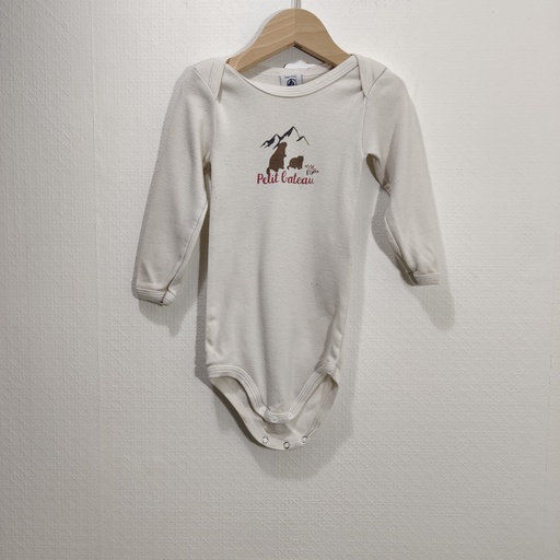 [V03360] Body - Petit bateau - 12 mois  
