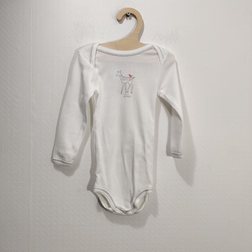 [V03371] Body - Petit bateau - 12 mois 