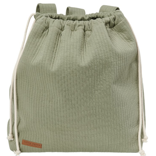 [8719638748827] Sac à jouet - Little Dutch -  Pure Olive