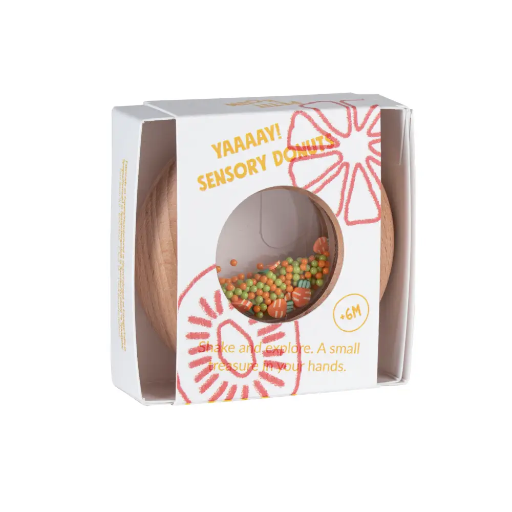 [8425402857632] Hochet sensorielle - Petit Boum - Carottes 
