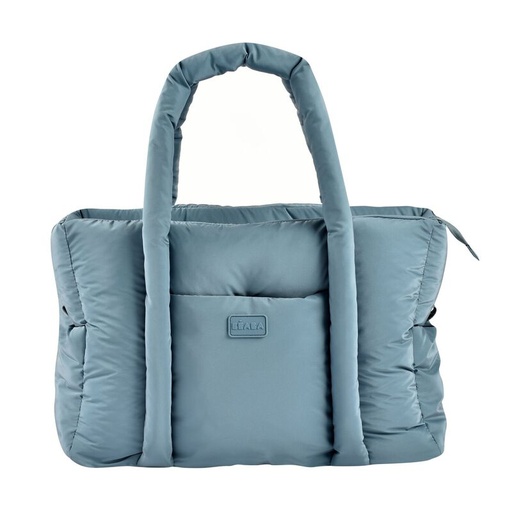 [3384349403171] Sac à langer - Beaba - Paris puffy bleu baltique