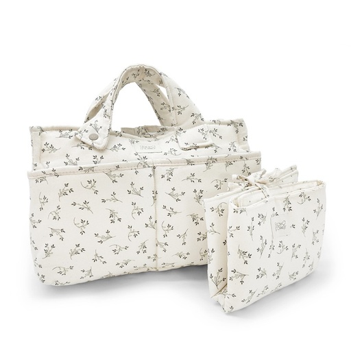 [9505123448797] Sac à langer - Babyshower - Olive bloom 